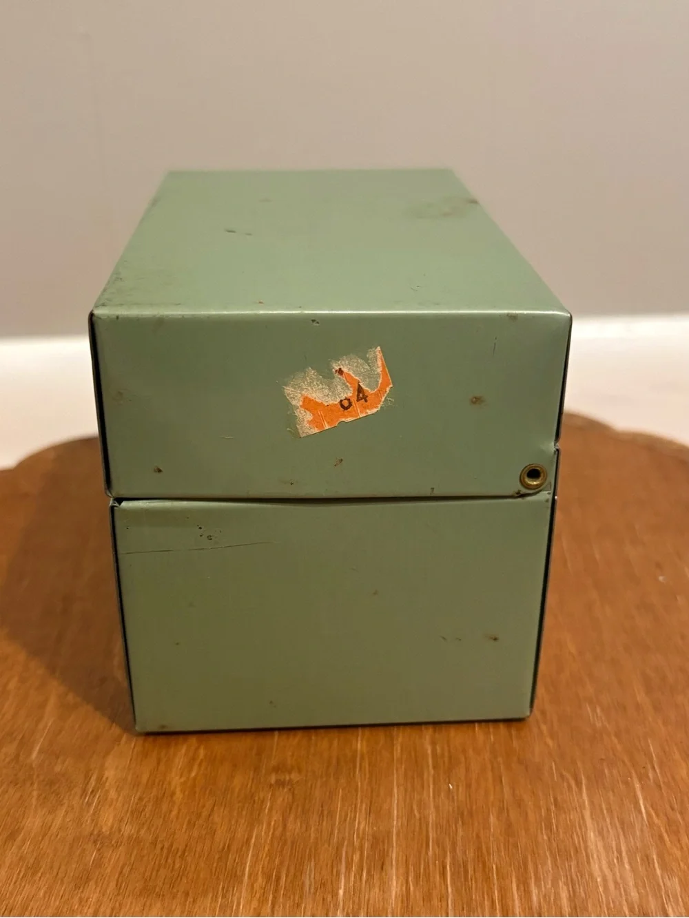 Rusty Crusty Green Recipe Box